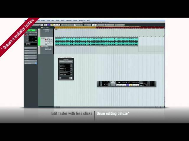 Edit Faster with Less Clicks 01 | New Features in Cubase 6