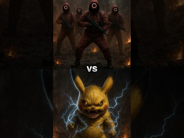 Squid Game VS Pokemons
