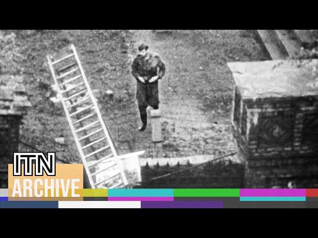 East Berliner's Death-Defying Escape Over Berlin Wall Captured in Remarkable Footage (1965)