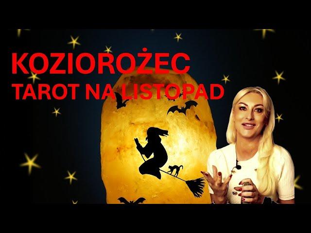 Tarot na listopad 2024Koziorożec - czytanie miesięczne