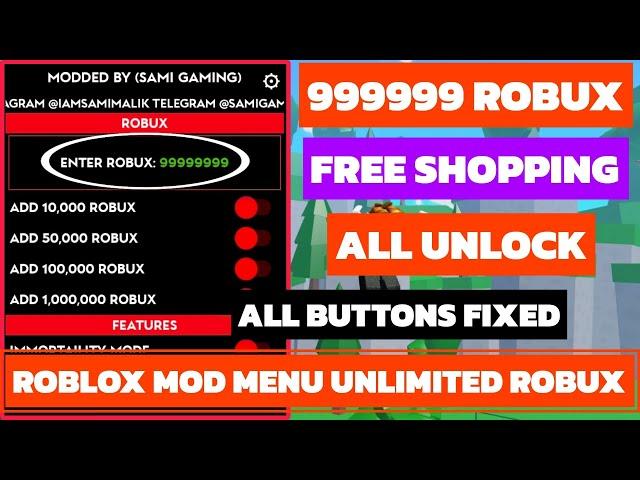 Roblox MOD MENU APK 2.639.688 - Unlimited Robux, Speed & Jump with Roblox Mod Mneu 2024