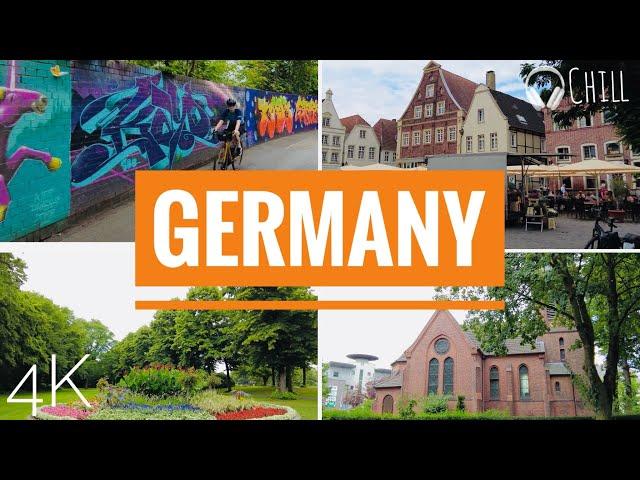 Virchual™ Germany: Warendorf. Virtual 4K tour/run worldwide travel n chill music channel