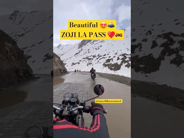 Zoji La Pass #ladakh #zojila #youtube #shorts #trending #song #music #bollywood #ladakhtrip #bike