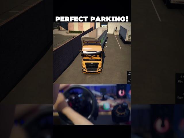 Perfect Parking Skills: Backing into the Delivery Spot in ETS2! #logitechg29gamplay #gamingwheel
