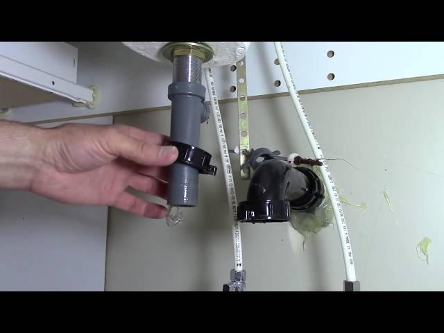 How to fix a clogged bathroom sink