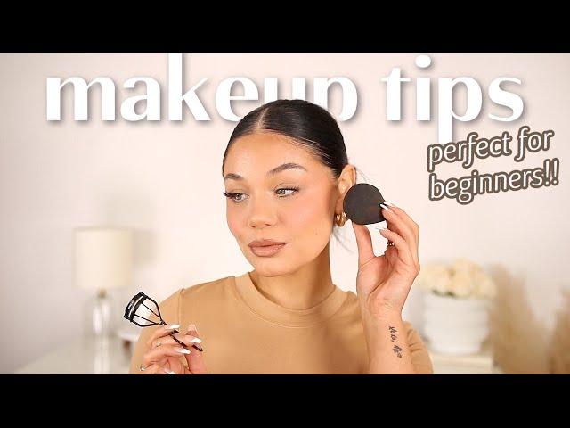 Makeup tips, tricks + techniques for beginners *In depth* ft. Nova Beauty