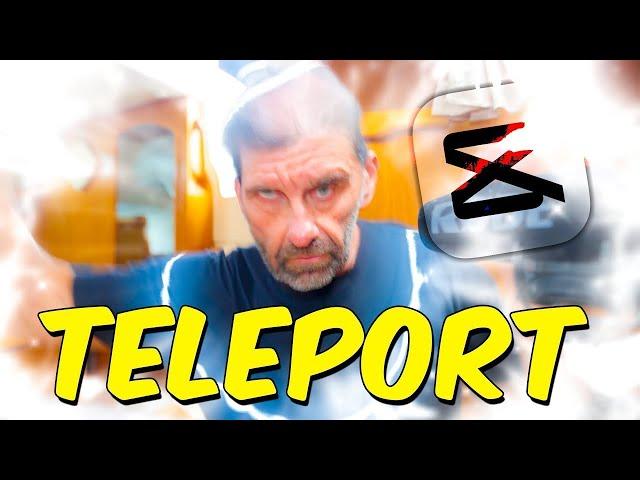 How to TELEPORT in CapCut