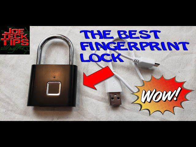 The best Fingerprint lock (NO APP)  review | JoeteckTips