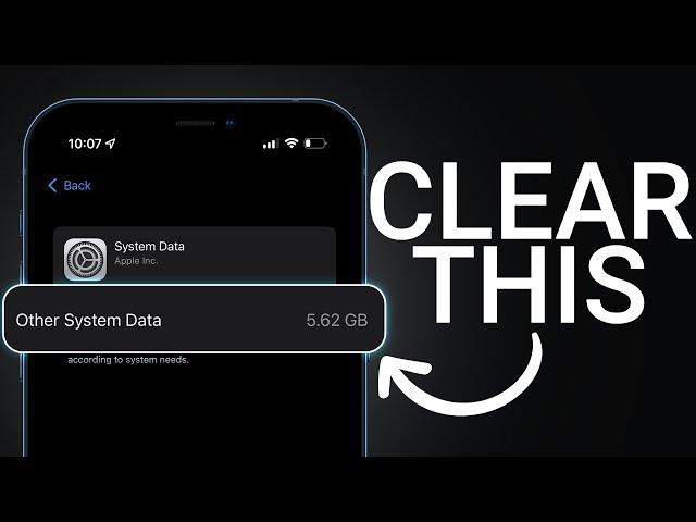 How To Properly Clear Other System Data on iPhone