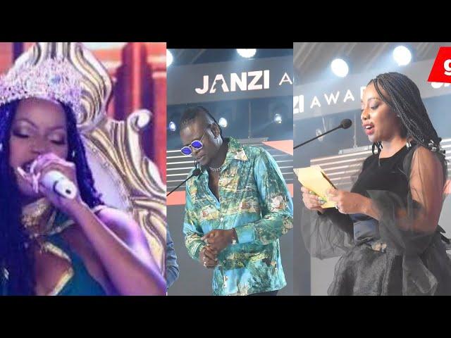 Bad Black Pallaso Sheebah ne Zex Bilanji Bacamudde Abantu ku Janzi Awards.