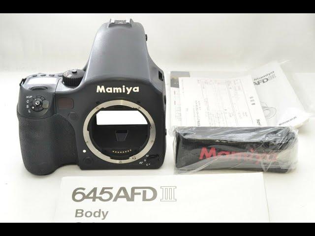 Recommended film camera collection Mamiya 645 AFD III Medium Format Camera Body From Japan