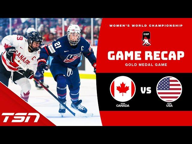 Canada vs. USA - 2023 IIHF Women's World Championship