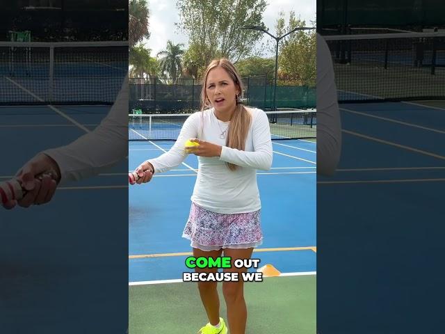 Tennis Tip: Get Outside the Ball for Better Hits