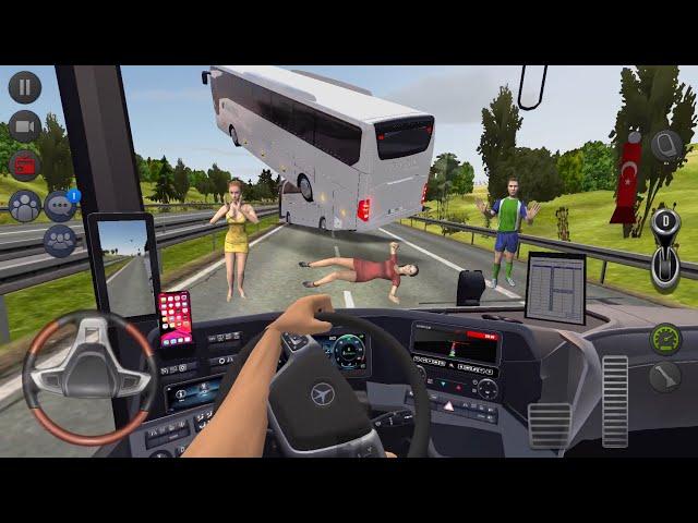 Coach Bus City Accident  Bus Simulator : Ultimate Multiplayer! Bus Wheels Games Android