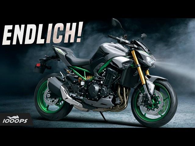 Dauerbrenner reloaded! Kawasaki Z900 2025 alle Daten enthüllt!