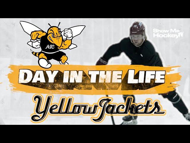 Training Day | AIC NCAA Division 1 College Hockey Freshman Hunter Longhi