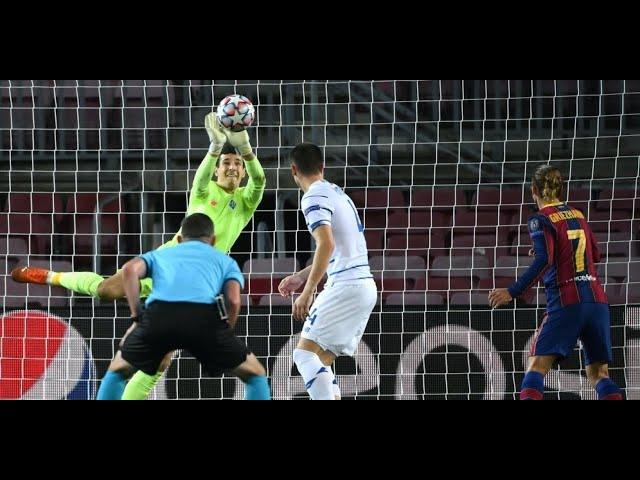 Ruslan Neshcheret vs Barcelona AMAZING Performance (All saves)