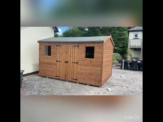 12x8 Hipex C Tanalised Security Shed | Beast Sheds