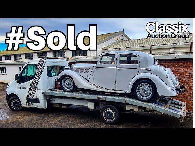 NOW SOLD, THANK YOU! SIMILAR WANTED. 1937 Triumph Dolomite 14/60 Saloonwalkaround & inspection video