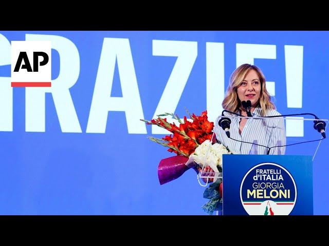 Italy's Premier Meloni gets domestic, European boost with projected EU election win