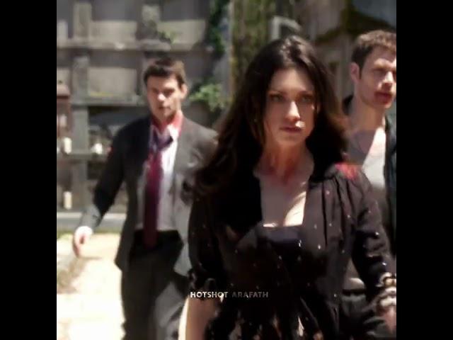 Hayley + Klaus and Elijah Badass Walk - go down deh#Shorts #theoriginals #klausmikaelson