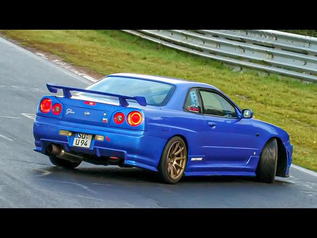 Nürburgring BEST of JDM!  Toyota Supra, Nissan Skyline & Silvia, Lancer EVO, Mazda RX7 etc!