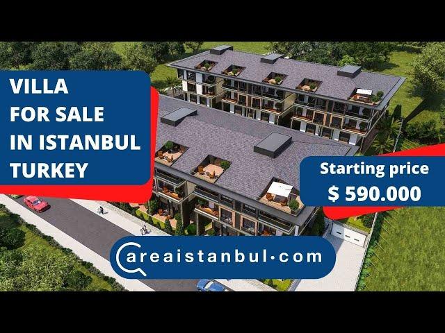 Beylikduzu Sea View Villas for sale, Property Investment in Turkey