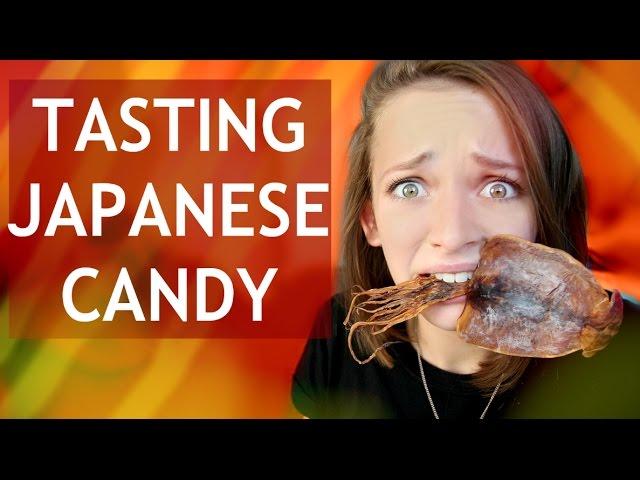 TASTING JAPANESE CANDY | Alexis G Zall