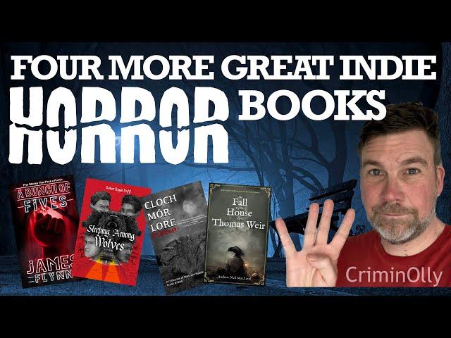 Four more great indie horror books!