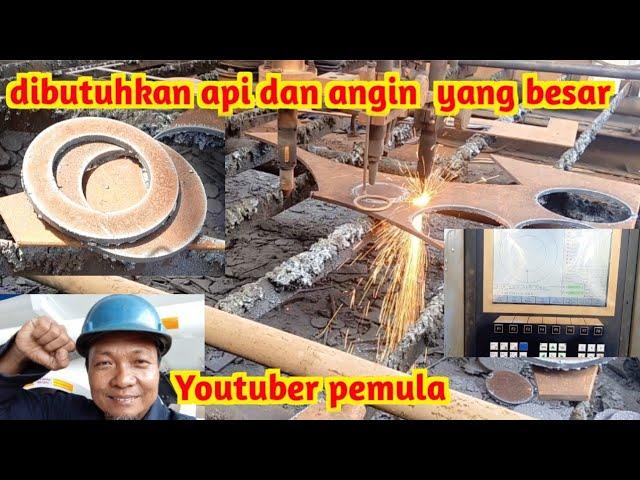 teknik ini tidak diajarkan di sekolah waktu dan cutting plat pada cnc flame cutting @Utomoteknik