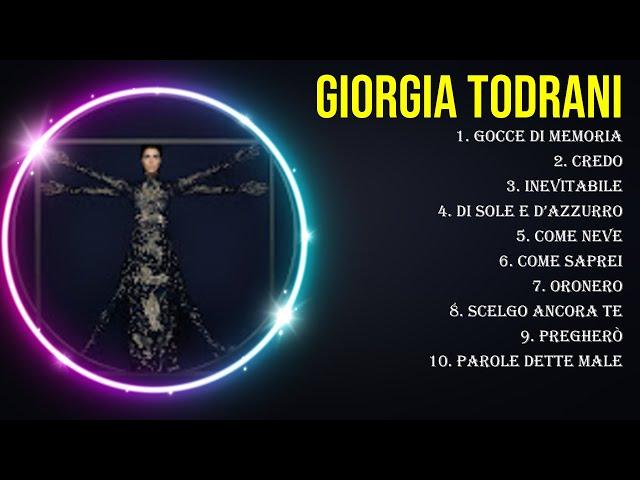 Greatest Hits Giorgia Todrani álbum completo 2024 ~ Mejores artistas para escuchar 2024