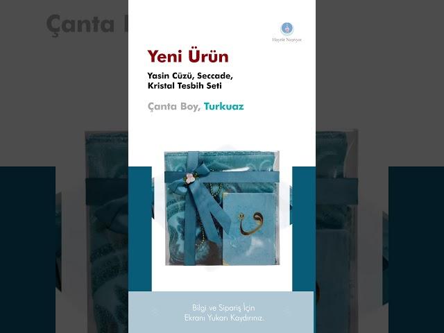 Yeni Ürün: Turkuaz Set