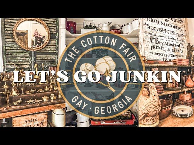 Junkin the Cotton Fair 2024 + Over 300 Vendors and a Farmhouse Filled with Vintage