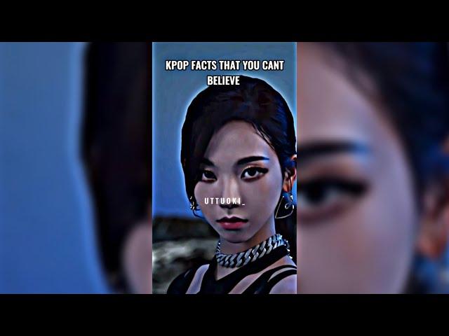 Kpop facts that you can’t believe !