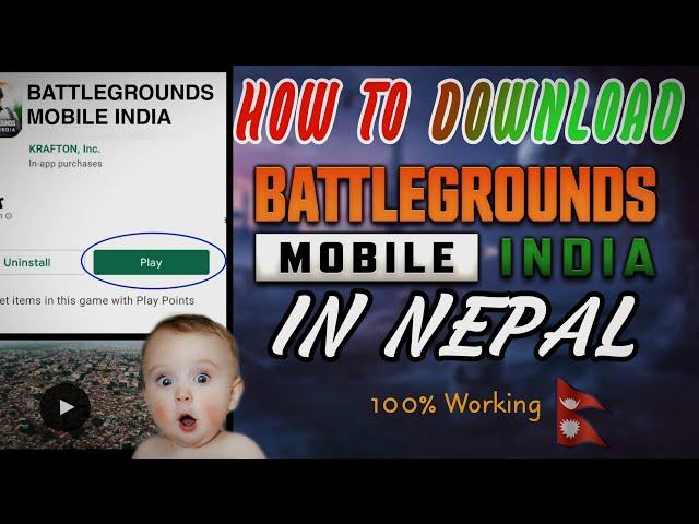 HOW TO DOWNLOAD BGMI IN NEPAL / BIGYAN JUNIOR / BATTLEGROUNDS MOBILE INDIA