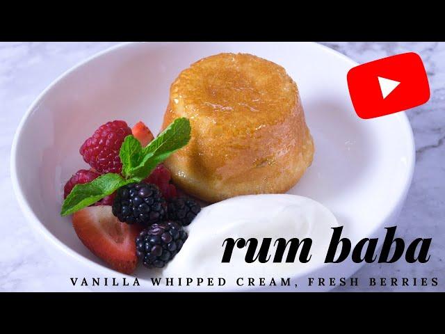 Rum Baba Recipe - Incredibly Delicious Cake!