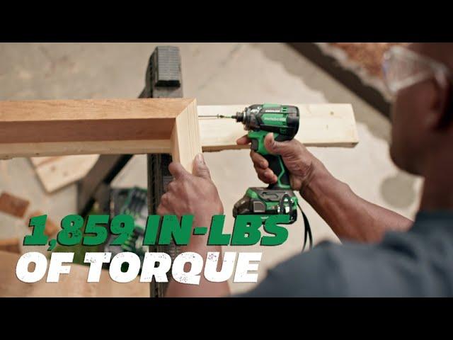 18V MultiVolt™ Cordless Triple Hammer BOLT Impact Driver | Metabo HPT WH18DC