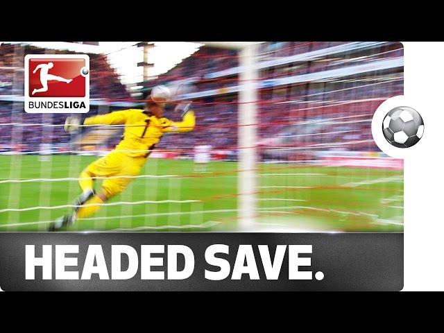 Unorthodox Save - Horn Stops Calhanoglu Free Kick With His Head