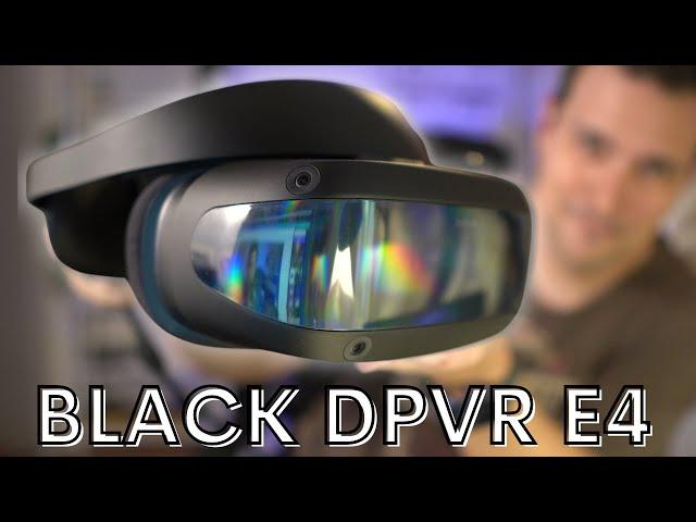 The Entry PCVR Headset You Had Been Waiting For? - NEW BLACK DPVR E4 REVIEW