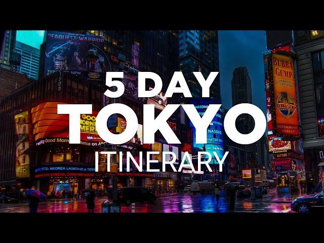 Tokyo Five-Day Itinerary | Your Perfect Travel Guide For a 5 Day Trip