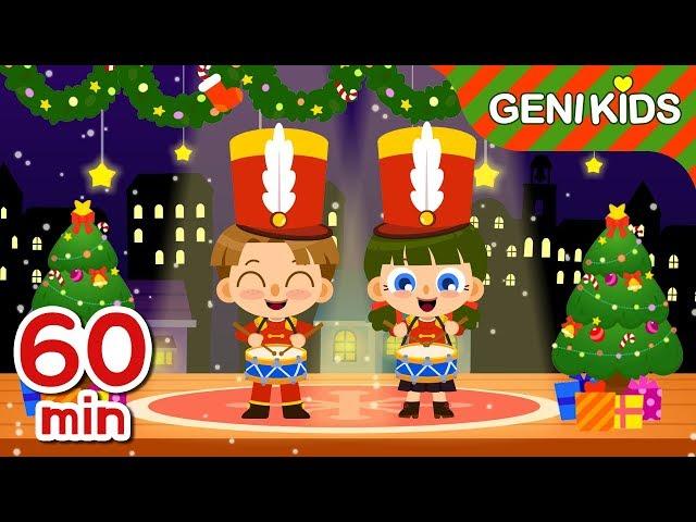 Christmas Carol Medley  | I Wish You a Merry Christmas, Jingle Bells + 60min | Best SongsGenikids