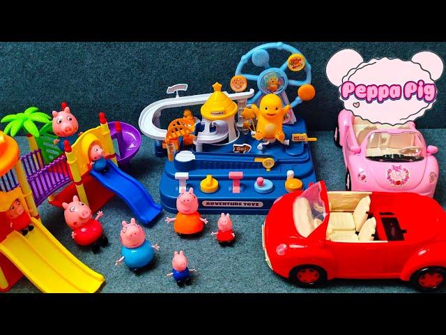 7 Minutes Satisfying with Unboxing & Review Peppa Pig Dinosaur Park Toys ASMR