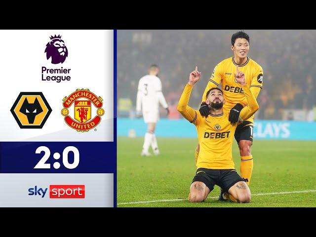 Cunha verschärft Uniteds Lage! | Wolverhampton Wanderers - Manchester United | HLs Premier League