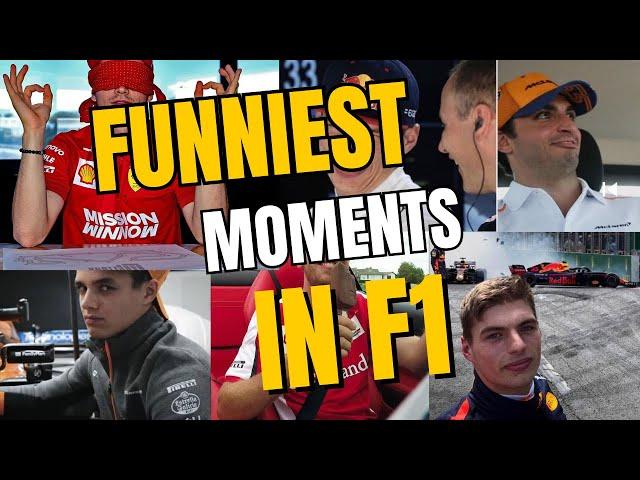 F1 Funniest Moments: Hilarious Driver Clips Compilation!