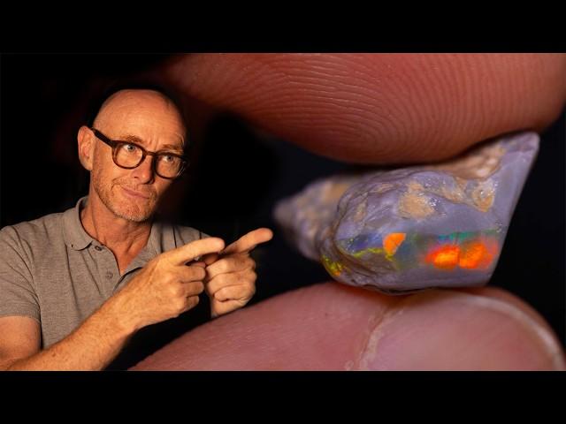 Watch me cut a $100 rough opal into a $2000 gem