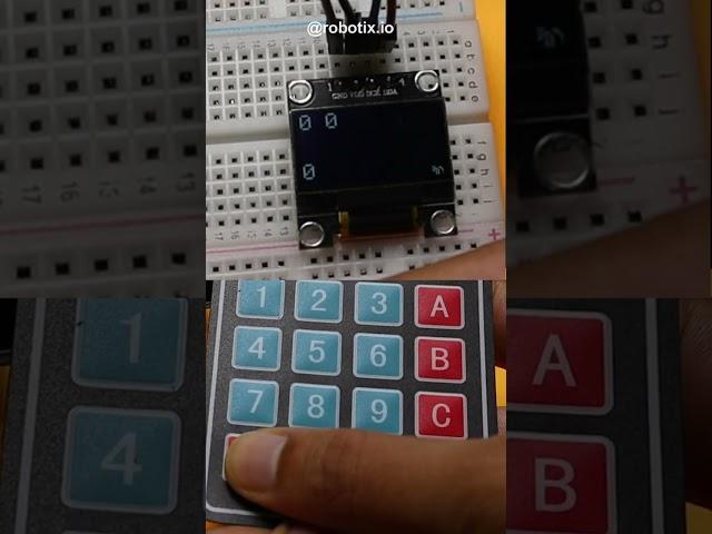 Super simple ️ calculator using Arduino | Arduino Project for beginners | Robotix.io