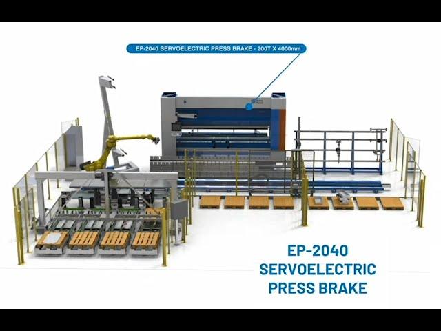 Prima Power Press Brake eP2040 with Robot Integration