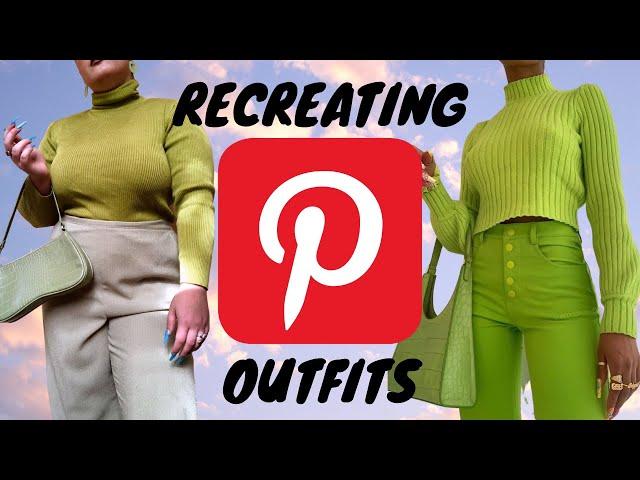 RECREATING PINTEREST OUTFITS  SIZE 14/16 | Hannah Tyson