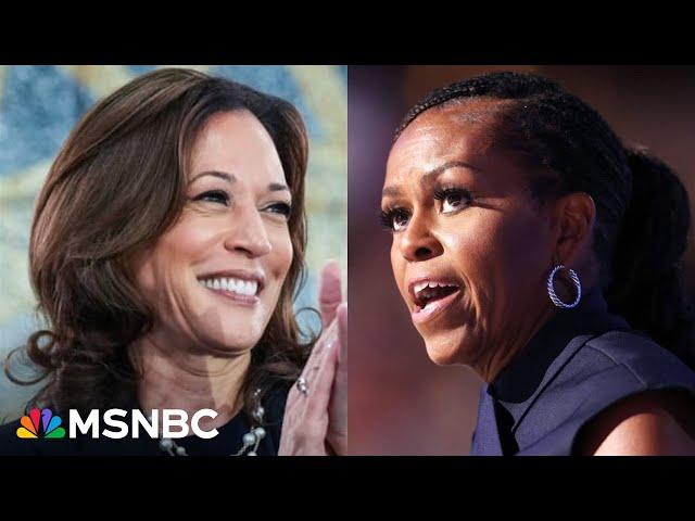 Michelle Obama to hammer home Get Out the Vote message for Harris in final stretch