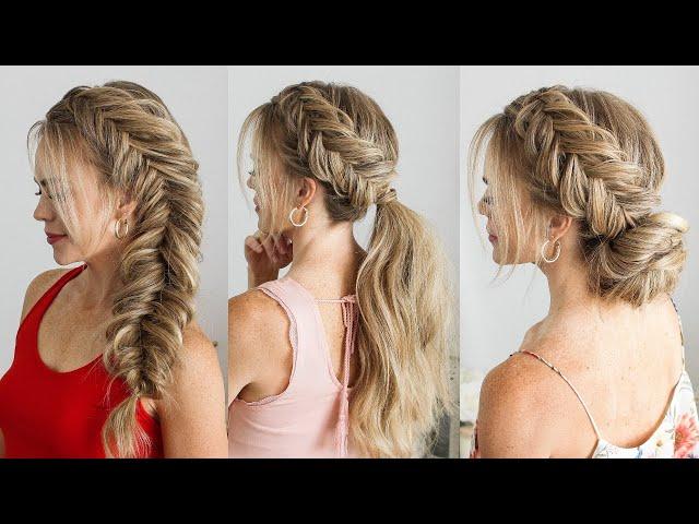 3 FALL FISHTAIL BRAIDS | Missy Sue